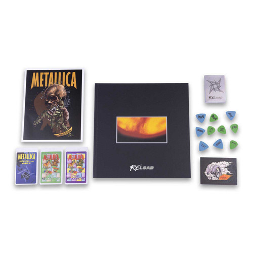 Metallica ReLoad Deluxe Numbered Limited Edition 180g 5LP, 45rpm 7