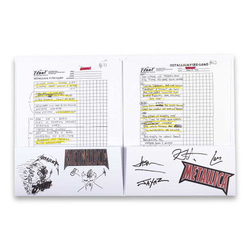 Metallica ReLoad Deluxe Numbered Limited Edition 180g 5LP, 45rpm 7