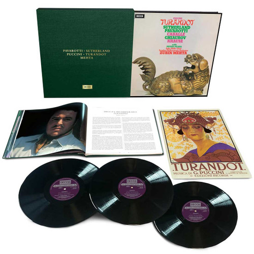 Sutherland/Pavarotti/Caballe/Ghiaurov/Krause Puccini: Turandot Half-Speed Mastered 180g 3LP Box Set 1
