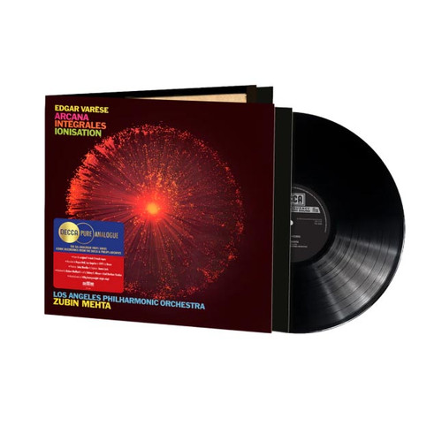 Zubin Mehta Varese: Arcana, Integrales, Ionisation (Decca Pure Analogue Series) Hand-Numbered Limited Edition 180g LP 2