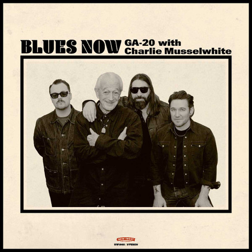 GA-20 with Charlie Musselwhite BLUES NOW Indie Exclusive LP (Red Splatter Vinyl) (Autographed Photo) 2