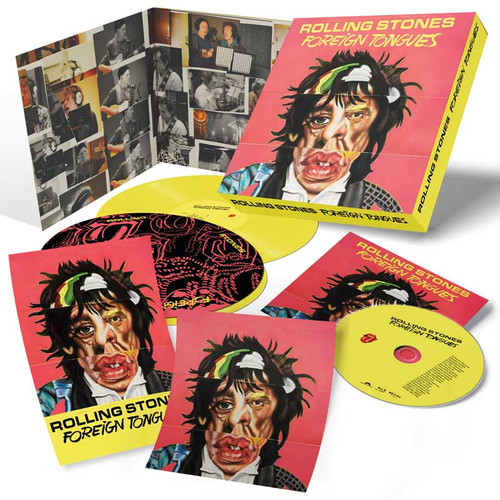 The Rolling Stones Foreign Tongues 180g 2LP & Blu-Ray Box Set