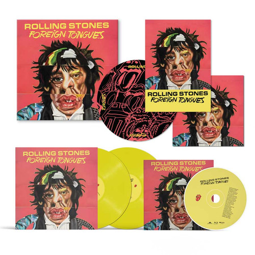 The Rolling Stones Foreign Tongues 180g 2LP & Blu-Ray Box Set