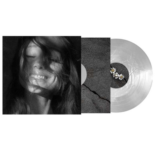 Ariana Grande petal LP (Translucent Pearly White Vinyl) 1