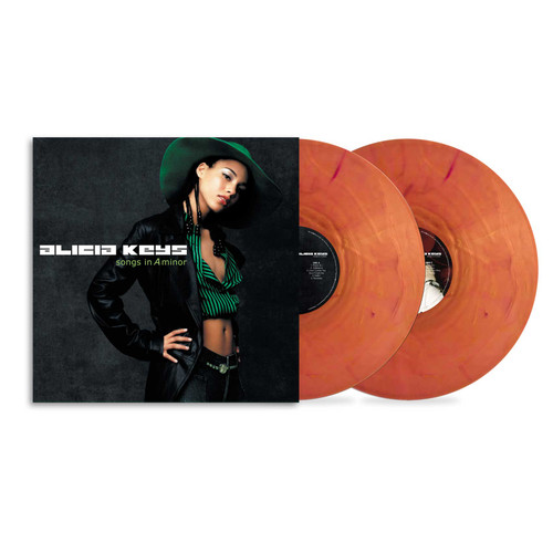 Alicia Keys Songs in A Minor (25th Anniversary) 2LP (Translucent Burnt Orange Marbled Vinyl) 1