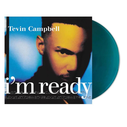 Tevin Campbell I'm Ready LP (Sea Blue Vinyl)