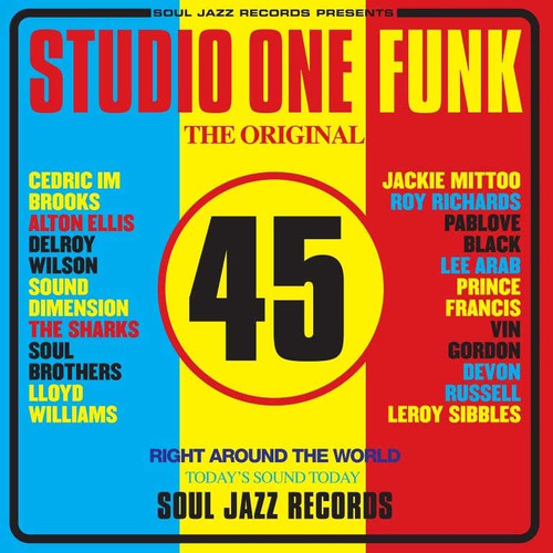 Soul Jazz Records Presents: Studio One Funk 2LP (Clear Vinyl) 2