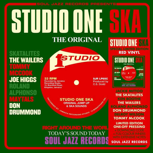 Soul Jazz Records Presents: Studio One Ska 2LP (Red Vinyl) 3
