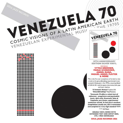 Venezuela 70: Cosmic Visions of Latin American Earth - Venezuelan Experimental Music in the 1970s 2LP (Silver Vinyl) 1
