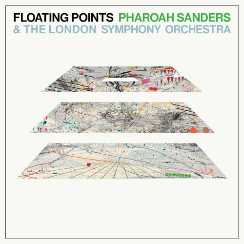 Floating Points, Pharoah Sanders & the London Symphony Orchestra Promises (5th Anniversary) LP (Abiogenesis Green/Blue) 1