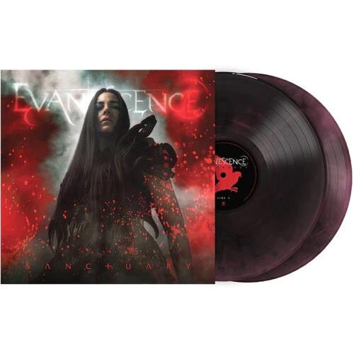 Evanescence Sanctuary Indie Exclusive 2LP (Deep Purple & Black Marble Vinyl) 2