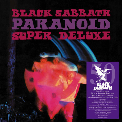 Black Sabbath Paranoid 50th Anniversary Super Deluxe Edition 5LP Box Set 2