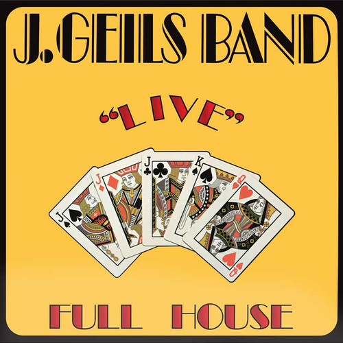 J. Geils Band "Live" Full House (Rhino High Fidelity) Numbered Limited Edition 180g LP 1