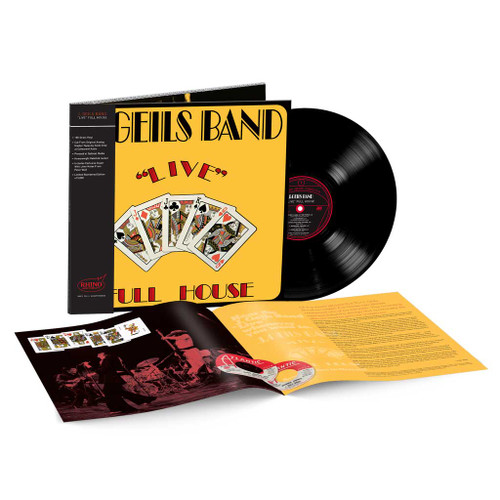 J. Geils Band "Live" Full House (Rhino High Fidelity) Numbered Limited Edition 180g LP 2