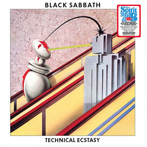 Black Sabbath Technical Ecstasy (50th Anniversary) Indie Exclusive LP (Splatter Vinyl) 1