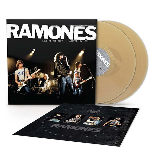 Ramones Live at the Roxy August 12, 1976 Indie Exclusive 2LP (Translucent Tan Vinyl) 2