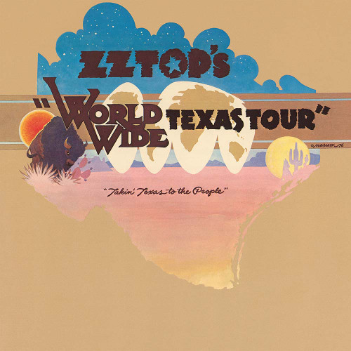 ZZ Top ZZ Top's World Wide Texas Tour Indie Exclusive LP 1