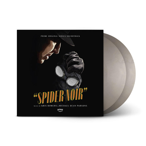 Kris Bowers & Michael Dean Parsons Spider-Noir (Prime Original Series Soundtrack) 2LP (Opaque Silver Vinyl) 2