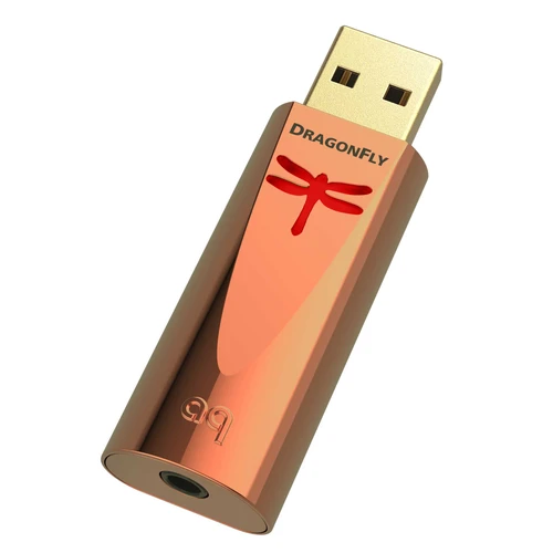 AudioQuest DragonFly Copper USB DAC + Preamp + Headphone Amp 1