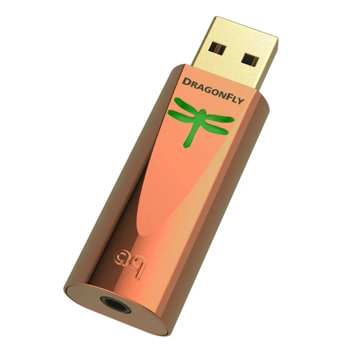 AudioQuest DragonFly Copper USB DAC + Preamp + Headphone Amp 2