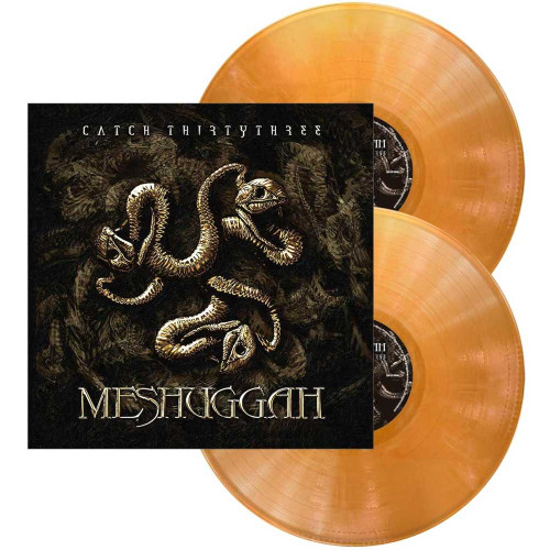 Meshuggah Catch Thirtythree (20th Anniversary Edition) 2LP (Gold & White Marble Vinyl) 1