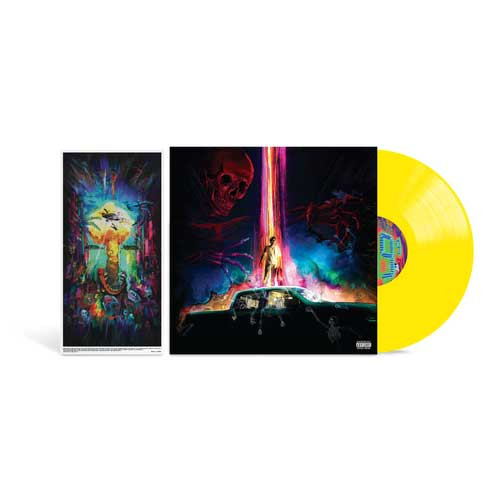Wyatt Flores Scared of Heights Indie Exclusive LP (Vodka Lemonade Vinyl) 1