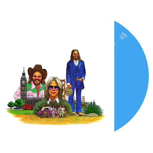 America History: America's Greatest Hits (50th Anniversary Edition) LP (Pacific Ocean Clear Blue Vinyl) 2