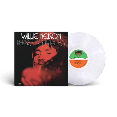 Willie Nelson Phases and Stages LP (Clear Vinyl) 4