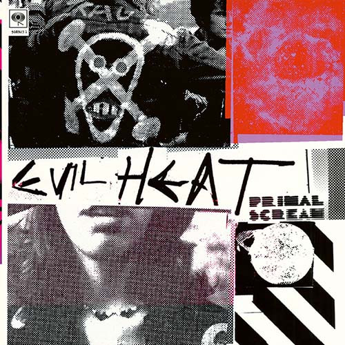 Primal Scream Evil Heat 2LP (Magenta Vinyl) 1