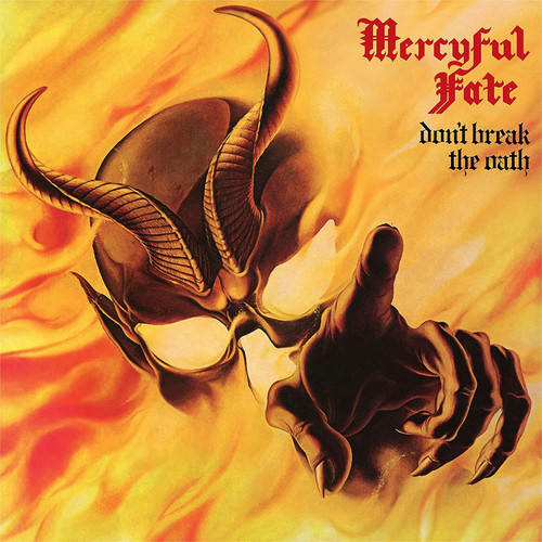 Mercyful Fate Don't Break the Oath LP (Orange, Yellow & Black Smoke Vinyl) 2
