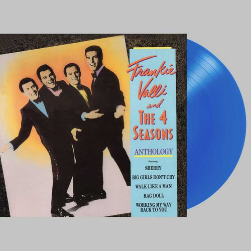 Frankie Valli & the 4 Seasons Anthology: Greatest Hits 2LP (Clear Blue Vinyl) 1