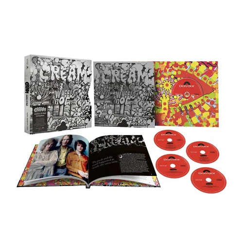 Cream Wheels of Fire (Super Deluxe Edition) 5CD Box Set (Mono & Stereo) 1