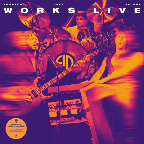 Emerson, Lake & Palmer Works Live 2LP 1