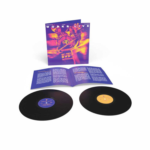 Emerson, Lake & Palmer Works Live 2LP 2