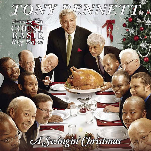 Tony Bennett A Swingin' Christmas Featuring The Count Basie Big Band LP 1