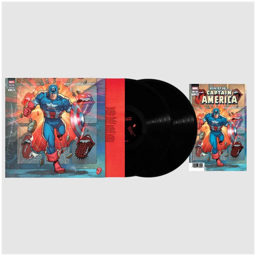 The Rolling Stones Foreign Tongues + Marvel Comic Book (Captain America Variant) 2LP 2