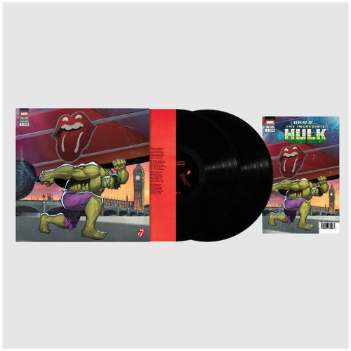 The Rolling Stones Foreign Tongues + Marvel Comic Book (Hulk Variant) 2LP 2