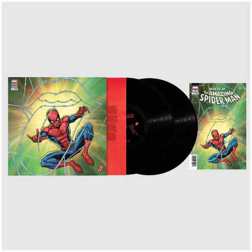 The Rolling Stones Foreign Tongues + Marvel Comic Book (Spider-Man Variant) 2LP 2