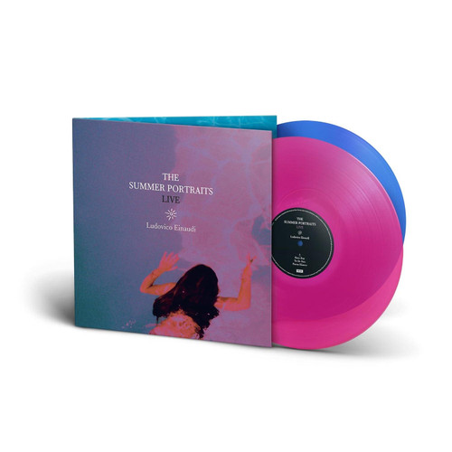 Ludovico Einaudi The Summer Portraits: Live 2LP (Transparent Pink & Transparent Blue Vinyl) 2