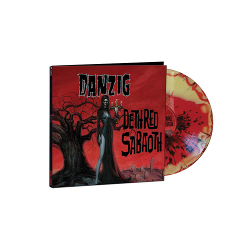 Danzig Deth Red Sabaoth LP (Black/Red/Yellow Haze Splatter Vinyl) 1