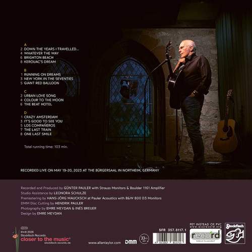 Allan Taylor It's Been Good to See You (Live) DMM 2LP 2