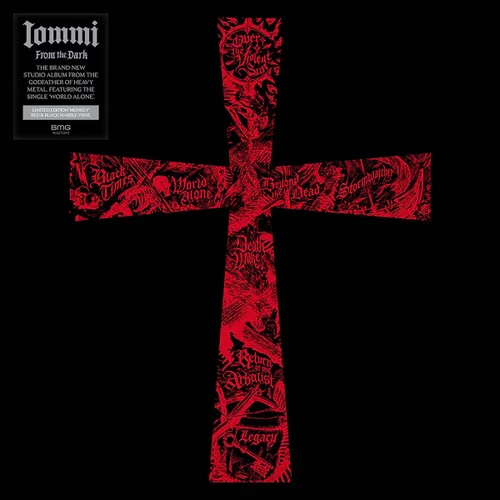 Tony Iommi From the Dark Indie Exclusive 45rpm 2LP (Red & Black Marble Vinyl) 1