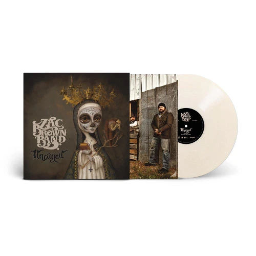 Zac Brown Band Uncaged LP (Milk Bone Color Vinyl) 2