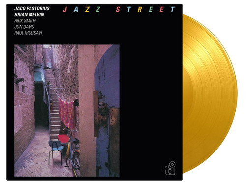 Jaco Pastorius & Brian Melvin Jazz Street Numbered Limited Edition 180g Import LP (Yellow Vinyl) 2
