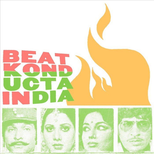 Madlib Beat Konducta Vol. 3-4: In India (Saffron Blend Edition) 2LP (Semi-Transparent Silver & Saffron Yellow Vinyl) 1
