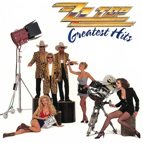 ZZ Top Greatest Hits Indie Exclusive 2LP (Yellow & Blue Vinyl) 1