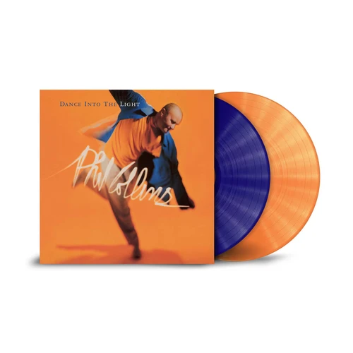 Phil Collins Dance into the Light Indie Exclusive 2LP (Orange & Blue Vinyl) 1