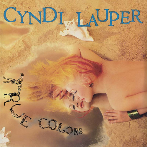 Cyndi Lauper True Colors (40th Anniversary) 2LP (Rainbow Sprinkle Vinyl) 2