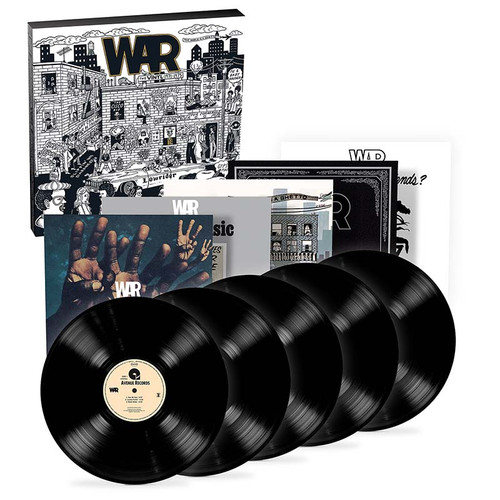 【USオリジ・シールド未開封LP】WAR / WAR WAR The Vinyl: 1971-1975 5LP Box Set