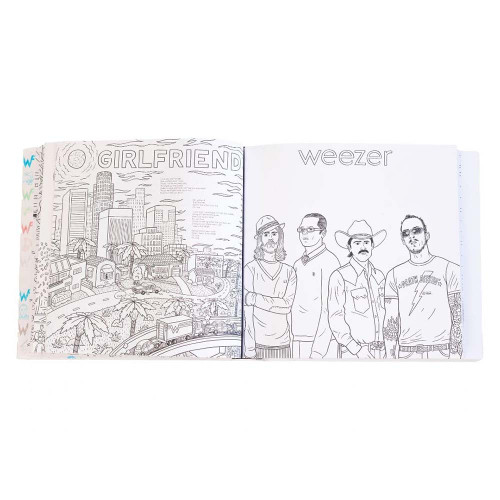 Weezer Coloring Book 6LP Box Set (Color Vinyl)